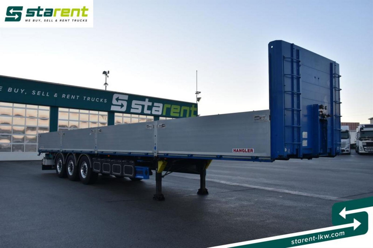 Hangler Baustofftrailer Rungentaschen 80cm Bordwände - Flaktrailer: bild 3 Hangler Baustofftrailer Rungentaschen 80cm Bordwände - Flaktrailer: bild 3