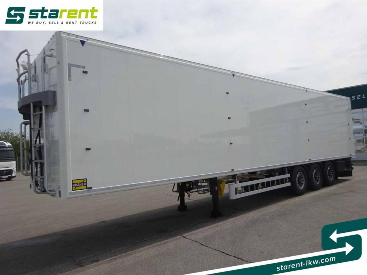 Kraker 10mm 92m³ BPW-Achsen Funk. Verzinkt Liftachse - Moving floor semitrailer: bild 1 Kraker 10mm 92m³ BPW-Achsen Funk. Verzinkt Liftachse - Moving floor semitrailer: bild 1