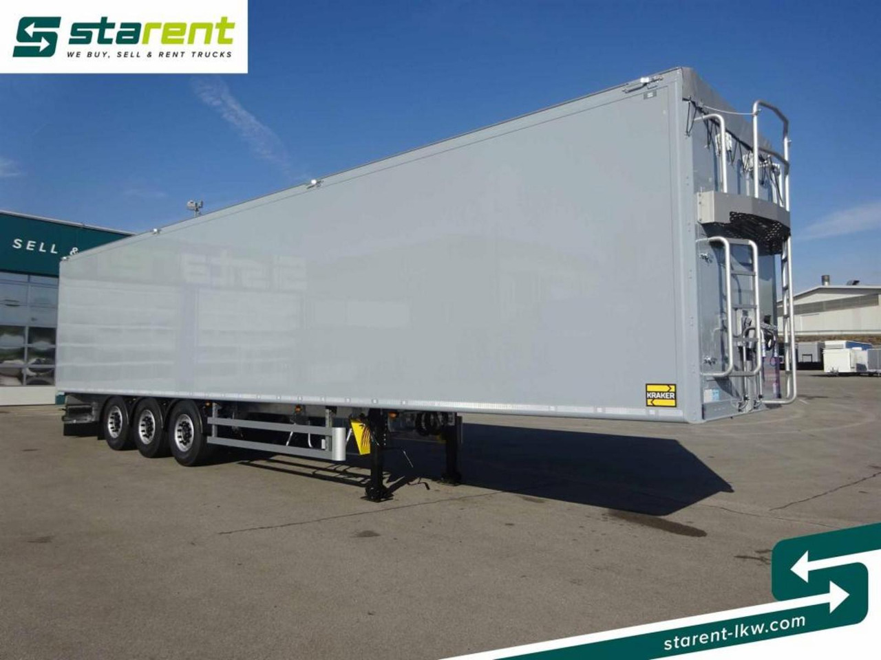 Kraker 8mm 92m³ BPW-Achsen Funk. Verzinkt Liftachse - Moving floor semitrailer: bild 3 Kraker 8mm 92m³ BPW-Achsen Funk. Verzinkt Liftachse - Moving floor semitrailer: bild 3