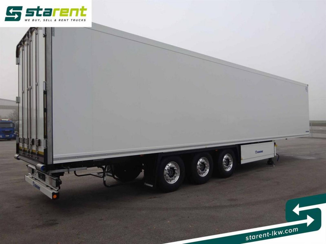 Krone Thermo King SLXi300 Alu Doppel Blumenbreit Lift-A - Kyl/ Frys semitrailer: bild 5 Krone Thermo King SLXi300 Alu Doppel Blumenbreit Lift-A - Kyl/ Frys semitrailer: bild 5