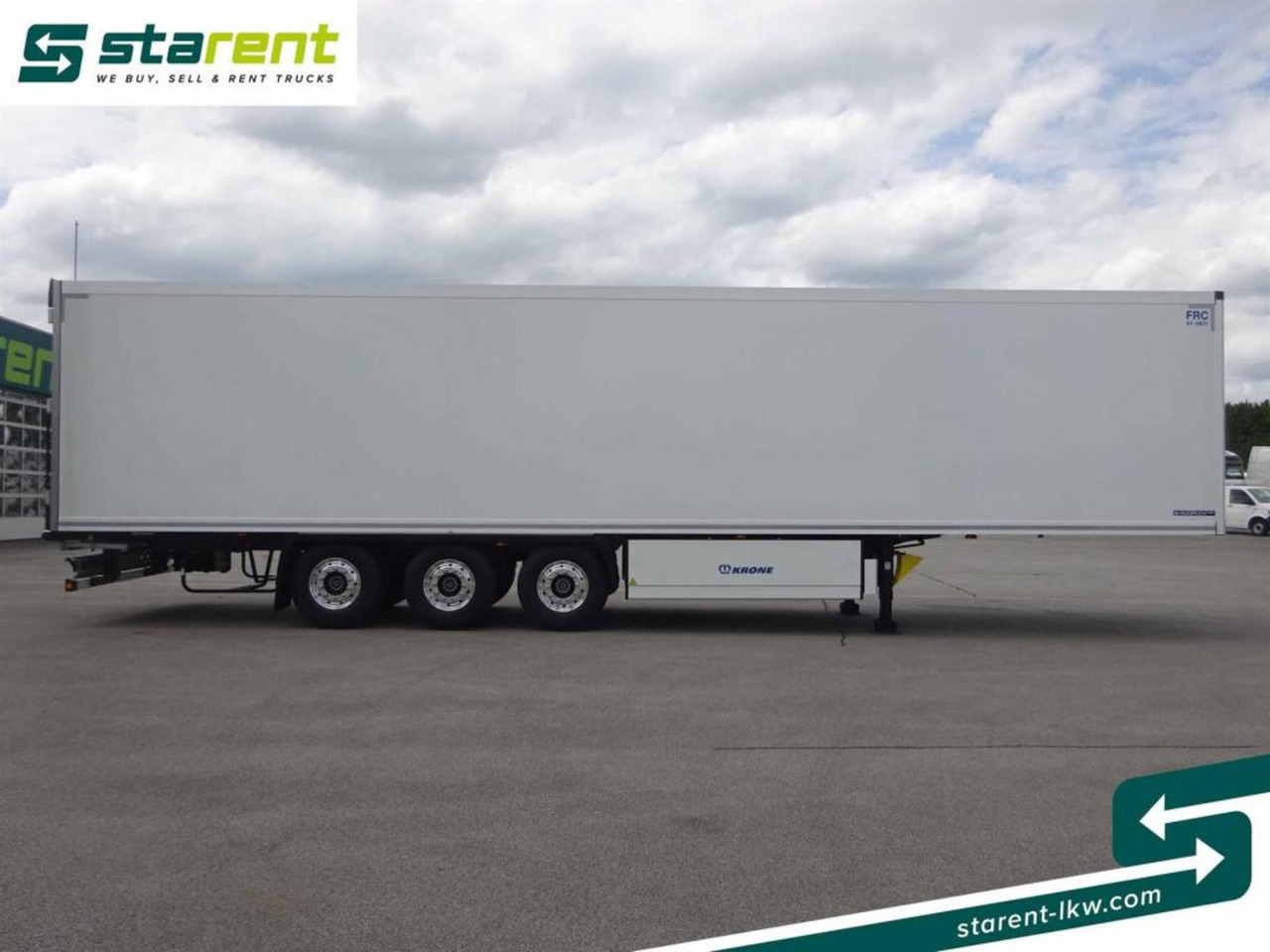 Krone Thermo King SLXi300 Alu Doppel Blumenbreit Lift-A - Kyl/ Frys semitrailer: bild 4 Krone Thermo King SLXi300 Alu Doppel Blumenbreit Lift-A - Kyl/ Frys semitrailer: bild 4