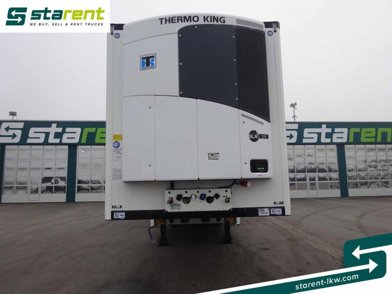 Krone Thermo King SLXi300 Alu Doppel Blumenbreit Lift-A - Kyl/ Frys semitrailer: bild 2 Krone Thermo King SLXi300 Alu Doppel Blumenbreit Lift-A - Kyl/ Frys semitrailer: bild 2