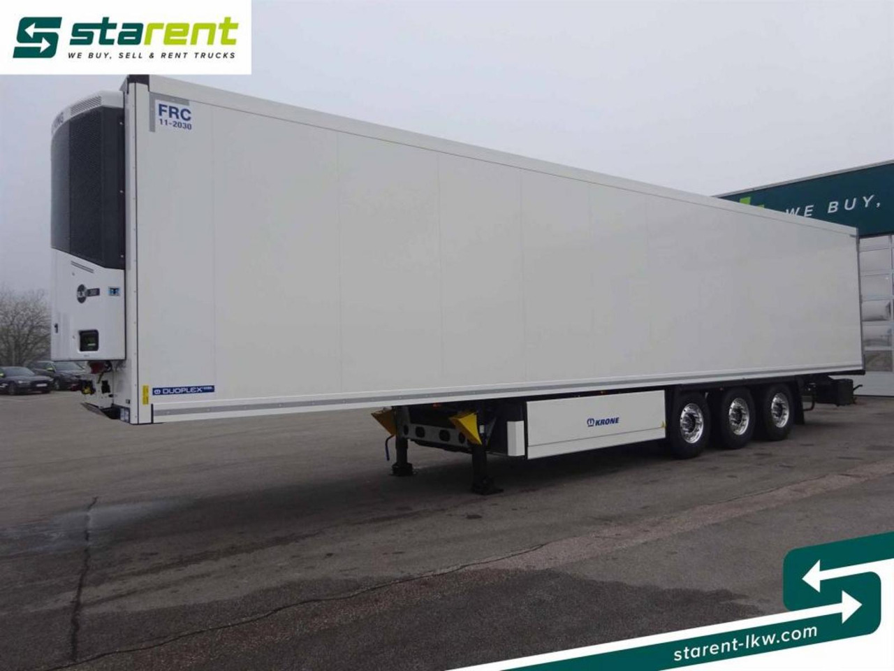 Krone Thermo King SLXi300 Alu Doppel Blumenbreit Lift-A - Kyl/ Frys semitrailer: bild 1 Krone Thermo King SLXi300 Alu Doppel Blumenbreit Lift-A - Kyl/ Frys semitrailer: bild 1