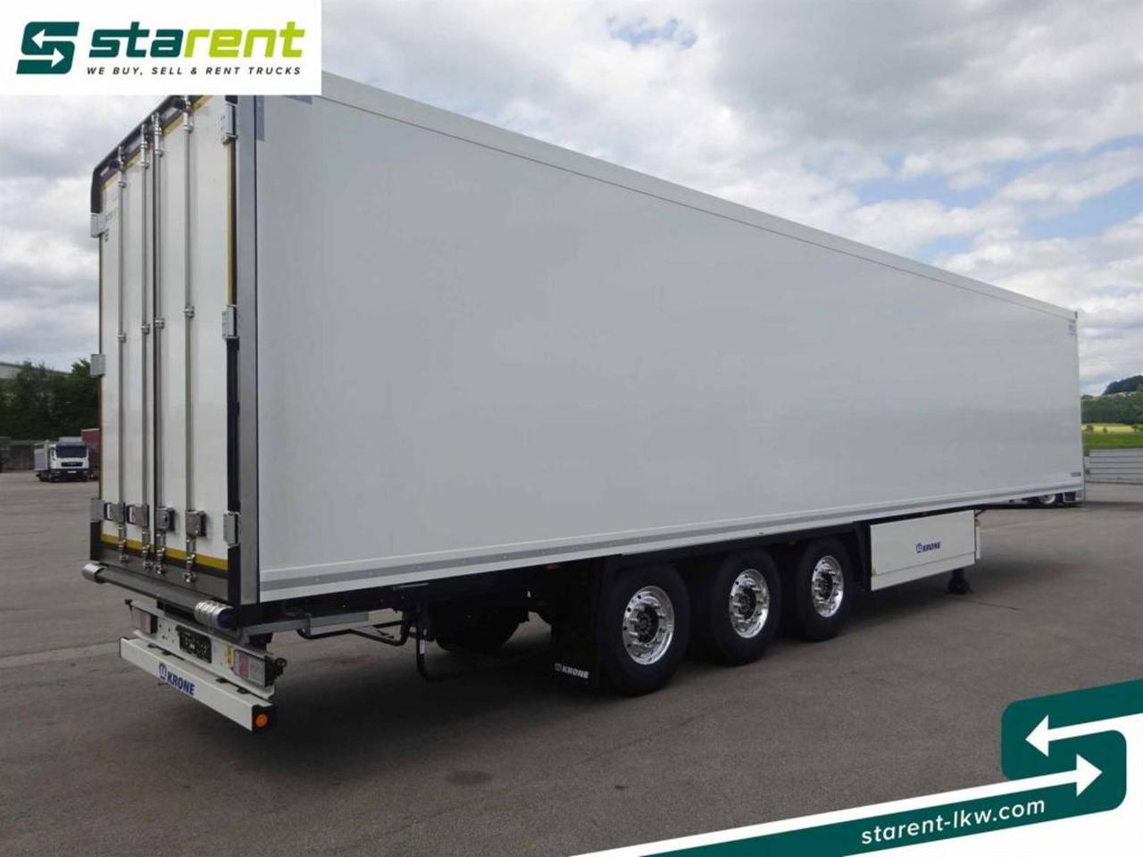 Krone Thermo King SLXi300 Alu Doppel Blumenbreit Lift-A - Kyl/ Frys semitrailer: bild 5 Krone Thermo King SLXi300 Alu Doppel Blumenbreit Lift-A - Kyl/ Frys semitrailer: bild 5