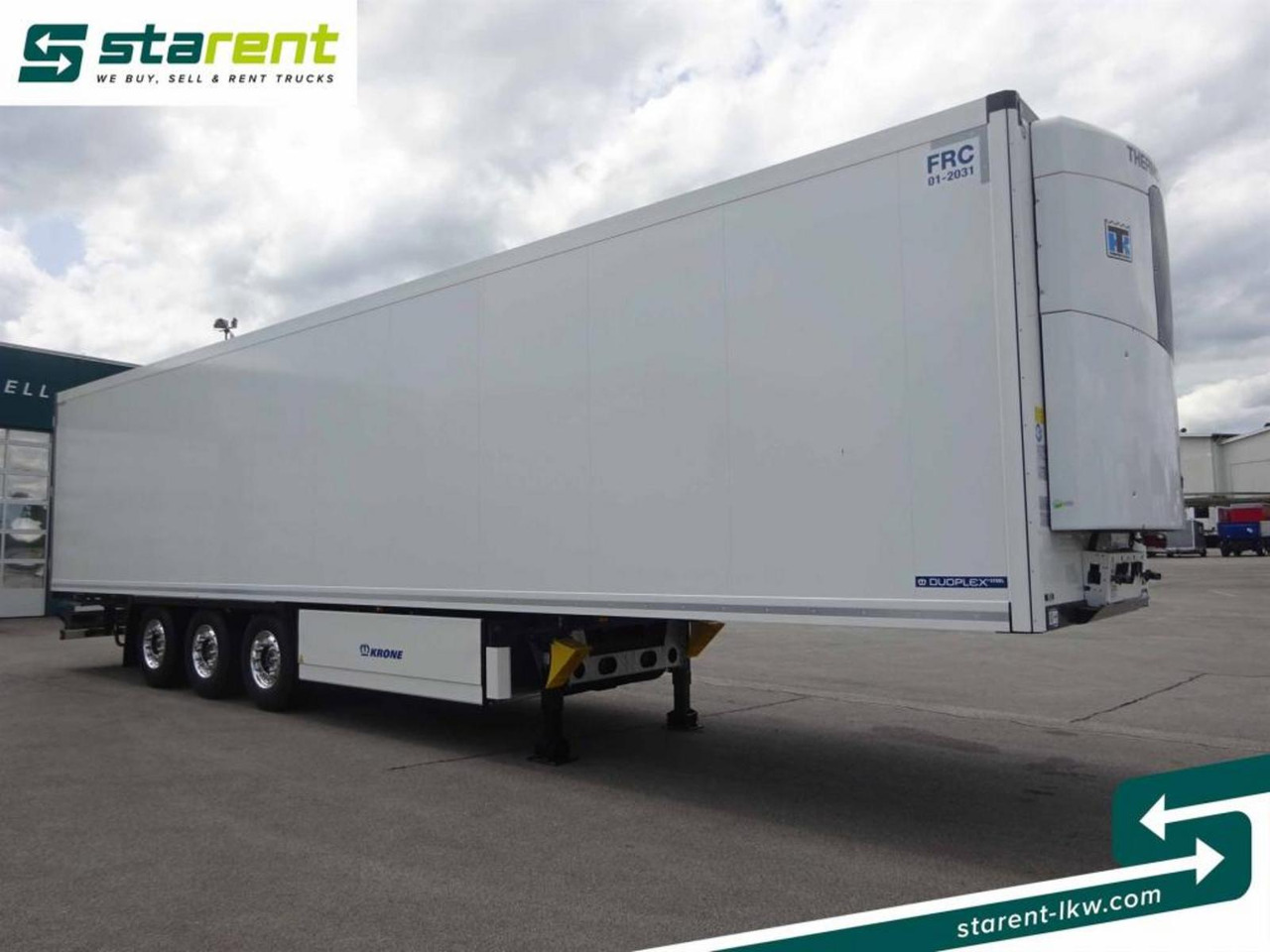 Krone Thermo King SLXi300 Alu Doppel Blumenbreit Lift-A - Kyl/ Frys semitrailer: bild 3 Krone Thermo King SLXi300 Alu Doppel Blumenbreit Lift-A - Kyl/ Frys semitrailer: bild 3