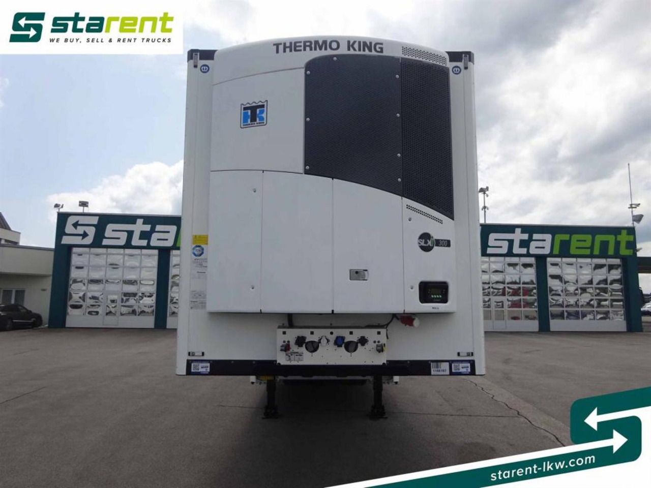 Krone Thermo King SLXi300 Alu Doppel Blumenbreit Lift-A - Kyl/ Frys semitrailer: bild 2 Krone Thermo King SLXi300 Alu Doppel Blumenbreit Lift-A - Kyl/ Frys semitrailer: bild 2