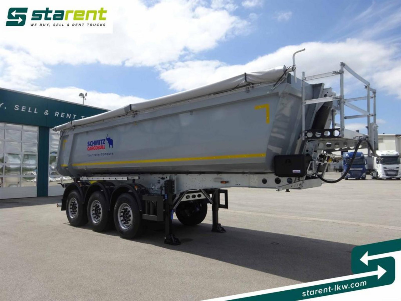 Schmitz 3-Achs Kipper 24m³ Liftachse VERZINKT - Tippbil semitrailer: bild 3 Schmitz 3-Achs Kipper 24m³ Liftachse VERZINKT - Tippbil semitrailer: bild 3