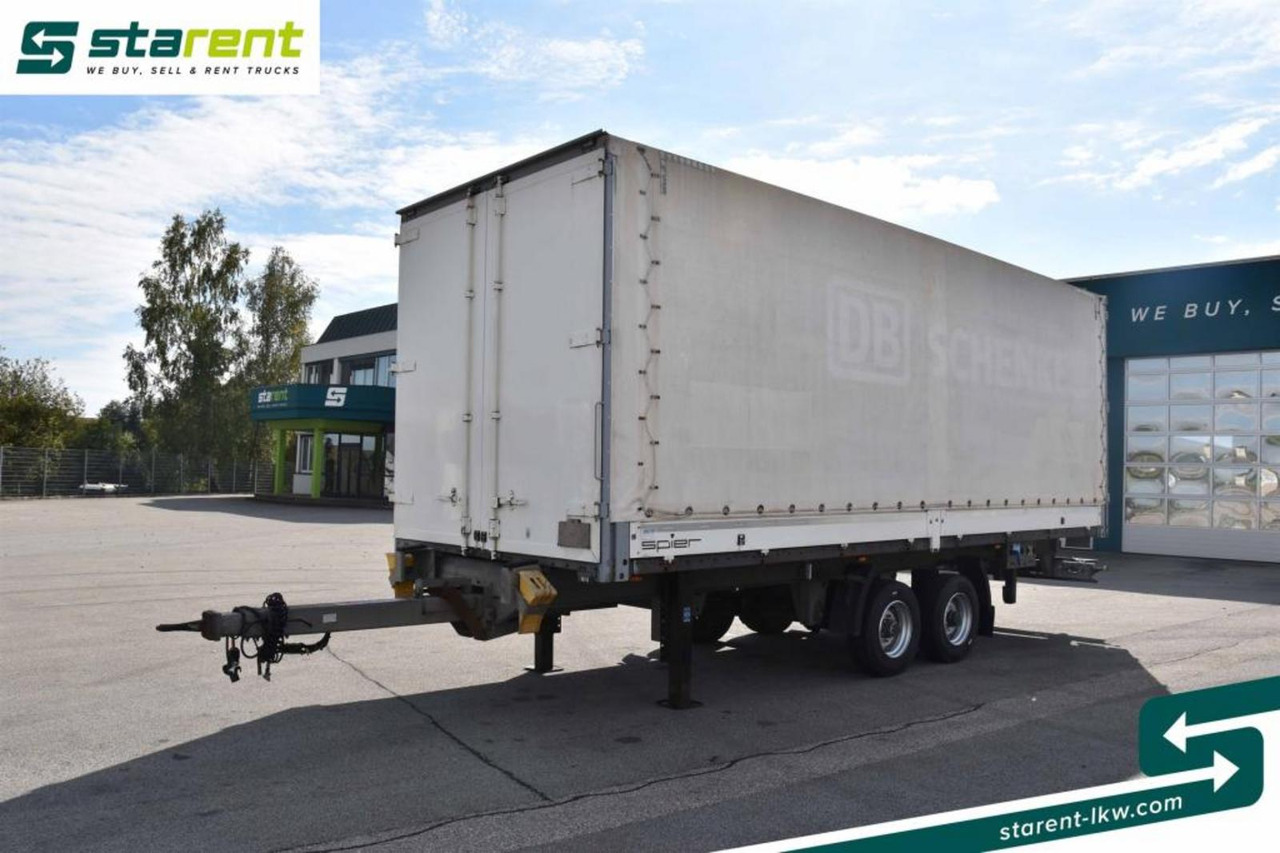 Spier Planen Tandemanhänger Durchladesys - Frontportalt. - Kapellsläp: bild 1 Spier Planen Tandemanhänger Durchladesys - Frontportalt. - Kapellsläp: bild 1