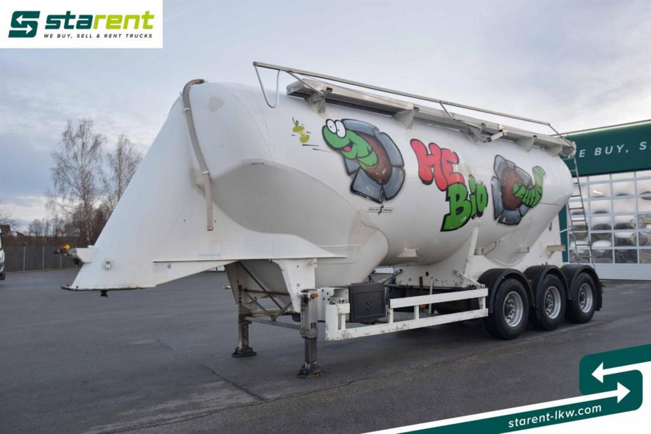 Spitzer Silo 39.000 Liter 1 Kammer Bodenentleerer Alufelge - Tanktrailer: bild 1 Spitzer Silo 39.000 Liter 1 Kammer Bodenentleerer Alufelge - Tanktrailer: bild 1