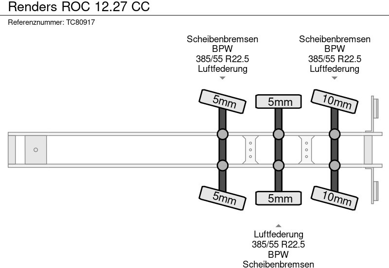 Containerbil/ Växelflak semitrailer Renders ROC 12.27 CC: bild 12 Containerbil/ Växelflak semitrailer Renders ROC 12.27 CC: bild 12