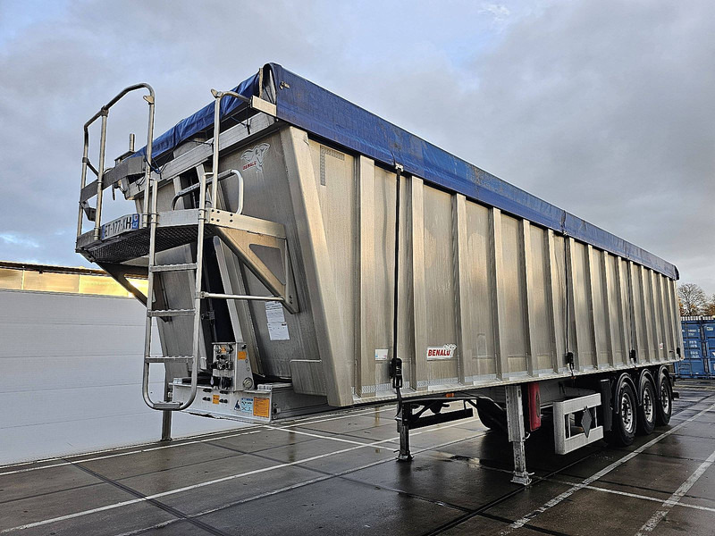 Benalu C3910C2AA 58M alu,durabright - Tippbil semitrailer: bild 1 Benalu C3910C2AA 58M alu,durabright - Tippbil semitrailer: bild 1