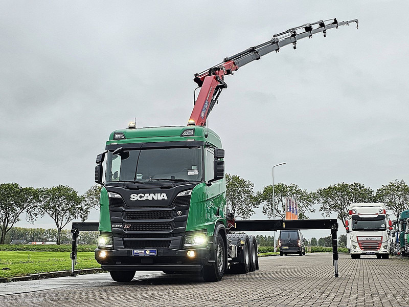 Scania R450 6X4 HMF 2320 K6 - Dragbil: bild 1 Scania R450 6X4 HMF 2320 K6 - Dragbil: bild 1