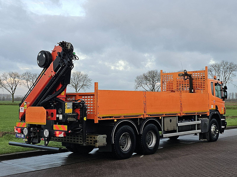 Scania P410 PK18002-4 hydr - Flakbil, Kranbil: bild 3 Scania P410 PK18002-4 hydr - Flakbil, Kranbil: bild 3