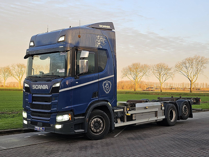Scania R410 6X2*4 RET. CNG GAS - Containerbil/ Växelflak lastbil: bild 2 Scania R410 6X2*4 RET. CNG GAS - Containerbil/ Växelflak lastbil: bild 2