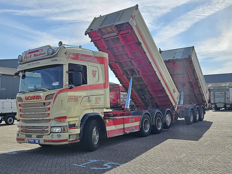Scania R580 8X4 COMBI SPECIAL - Tippbil lastbil: bild 2 Scania R580 8X4 COMBI SPECIAL - Tippbil lastbil: bild 2