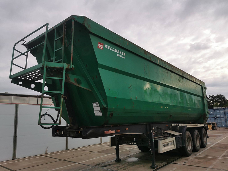 WELLMEYER 50M3 STEEL SAF LIFT AXLE - Tippbil semitrailer: bild 1 WELLMEYER 50M3 STEEL SAF LIFT AXLE - Tippbil semitrailer: bild 1