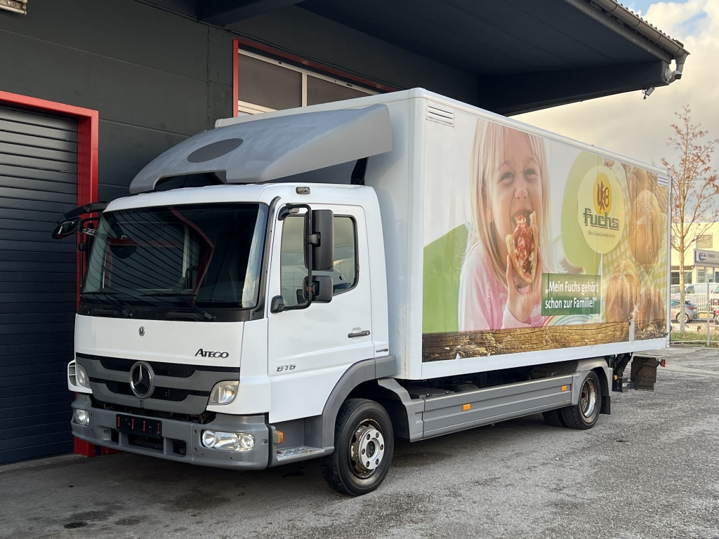 Mercedes-Benz Atego 816 LBW 1.000KG orig. 278.000km Start Stop - Volymskåp: bild 1 Mercedes-Benz Atego 816 LBW 1.000KG orig. 278.000km Start Stop - Volymskåp: bild 1