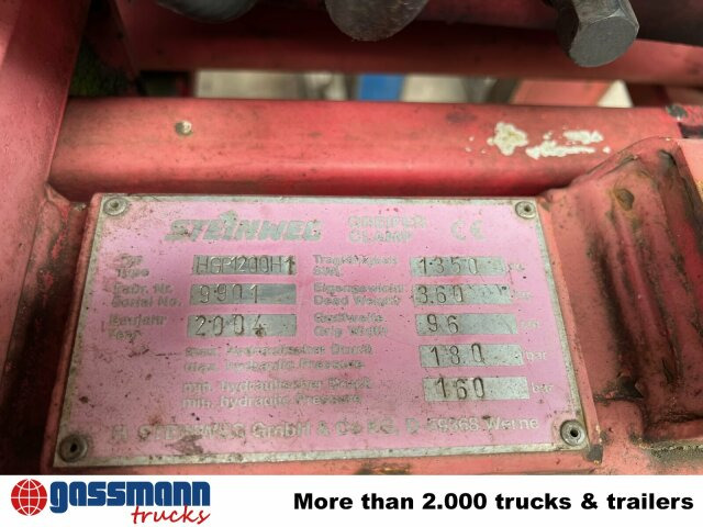 HGP1200H1 Palettenzange - Klämaggregat för Byggmaskiner: bild 5 HGP1200H1 Palettenzange - Klämaggregat för Byggmaskiner: bild 5