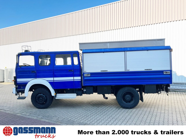 Iveco 120-23 AW 4x4 Doka, V8-Motor, Gerätewagen, - Flakbil: bild 4 Iveco 120-23 AW 4x4 Doka, V8-Motor, Gerätewagen, - Flakbil: bild 4