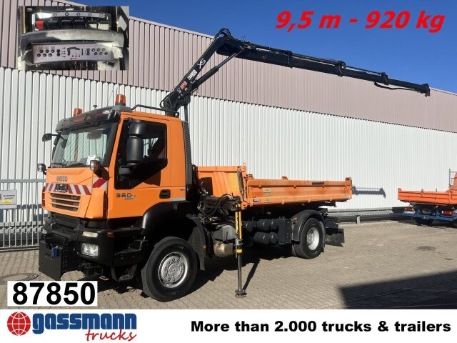 Iveco Trakker AD190T36WP 4x4, Widi-Platte, - Tippbil lastbil, Kranbil: bild 1 Iveco Trakker AD190T36WP 4x4, Widi-Platte, - Tippbil lastbil, Kranbil: bild 1