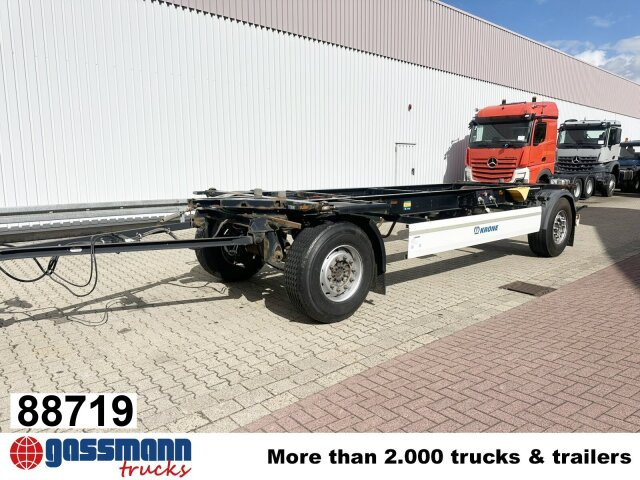 Krone AZW 18 - Containersläp/ Växelflaksläp: bild 1 Krone AZW 18 - Containersläp/ Växelflaksläp: bild 1