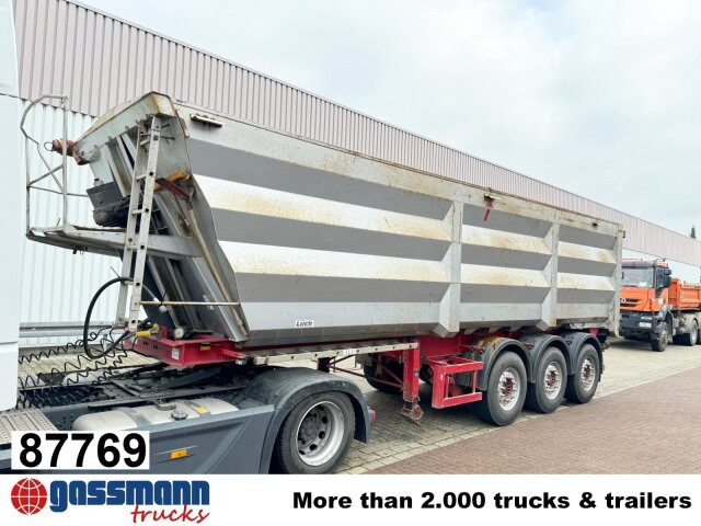 LÜCK SKF 35, Stahlmulde ca. 37m³, Liftachse - Tippbil semitrailer: bild 1 LÜCK SKF 35, Stahlmulde ca. 37m³, Liftachse - Tippbil semitrailer: bild 1
