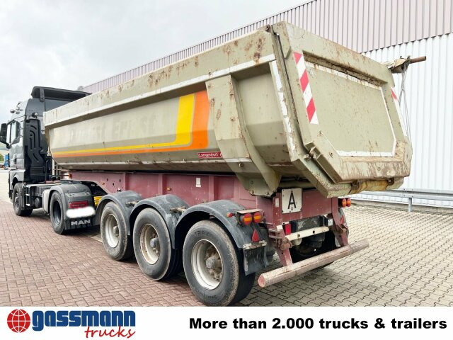 Langendorf SKS-HS 24/28, Stahlmulde ca. 24m³, Liftachse - Tippbil semitrailer: bild 4 Langendorf SKS-HS 24/28, Stahlmulde ca. 24m³, Liftachse - Tippbil semitrailer: bild 4
