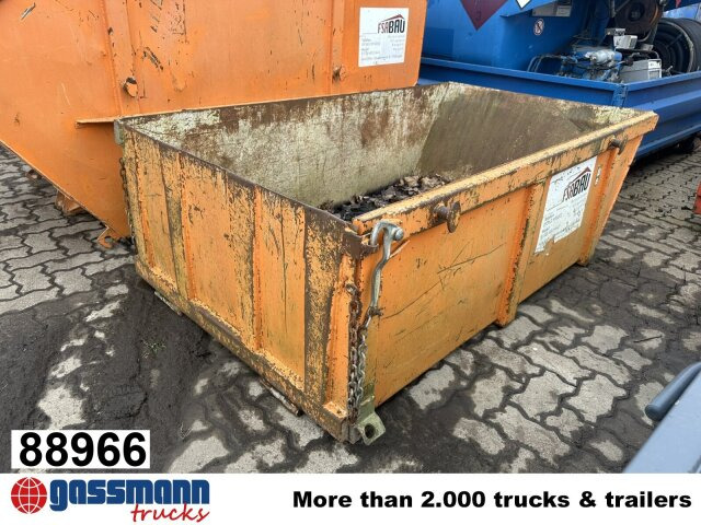 City-Absetzcontainer ca. 1,2m³ offen mit Klappe - Lastbil: bild 1 City-Absetzcontainer ca. 1,2m³ offen mit Klappe - Lastbil: bild 1
