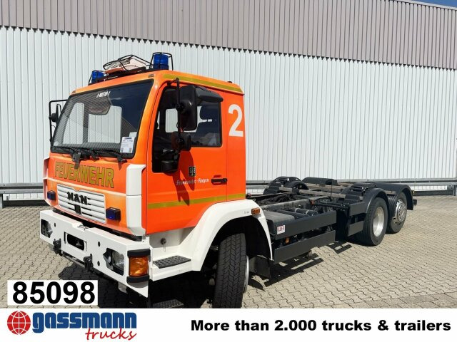 MAN 25/18.284 6x2-4 LL, Retarder, Lenkachse - Chassi lastbil: bild 1 MAN 25/18.284 6x2-4 LL, Retarder, Lenkachse - Chassi lastbil: bild 1