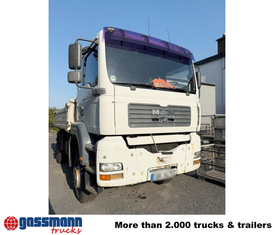MAN TGA 18.360 4X4 BB - Tippbil lastbil: bild 2 MAN TGA 18.360 4X4 BB - Tippbil lastbil: bild 2