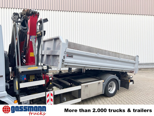 MAN TGL 12.180 4X2 BL mit Kran HMF 900-K1 - Tippbil lastbil, Kranbil: bild 2 MAN TGL 12.180 4X2 BL mit Kran HMF 900-K1 - Tippbil lastbil, Kranbil: bild 2