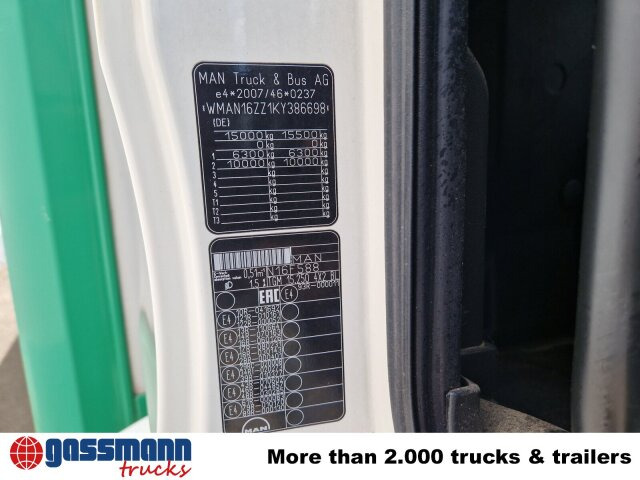 MAN TGM 15.250/340 4X2 BL, Tiefkühlkoffer, - Kylbil lastbil: bild 4 MAN TGM 15.250/340 4X2 BL, Tiefkühlkoffer, - Kylbil lastbil: bild 4