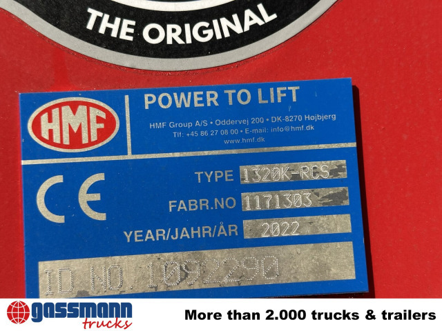 MAN TGM 18.320 4x2, Kran HMF 1320 K3, Funk - Tippbil lastbil, Kranbil: bild 5 MAN TGM 18.320 4x2, Kran HMF 1320 K3, Funk - Tippbil lastbil, Kranbil: bild 5