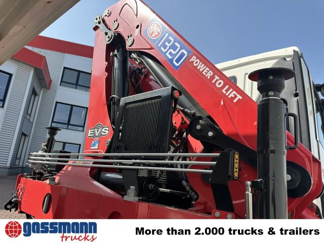 MAN TGM 18.320 4x2, Kran HMF 1320 K3, Funk - Tippbil lastbil, Kranbil: bild 4 MAN TGM 18.320 4x2, Kran HMF 1320 K3, Funk - Tippbil lastbil, Kranbil: bild 4