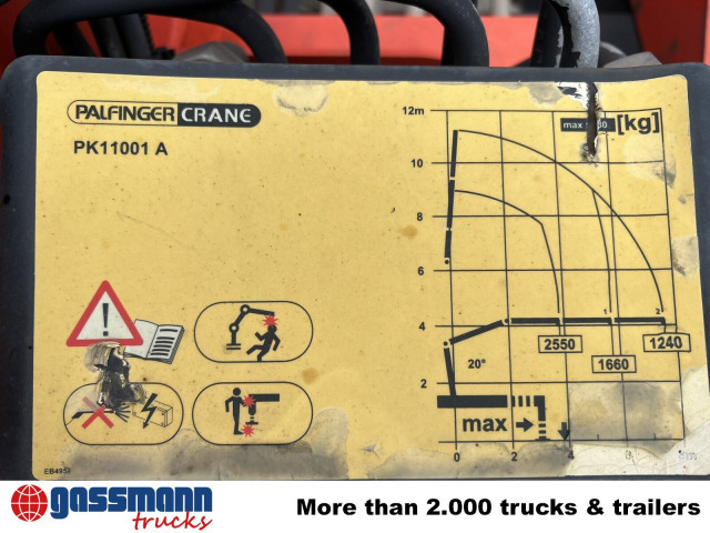 MAN TGM 26.340 6X2-4 LL, Lenk-/Liftachse, Heckkran - Flakbil, Kranbil: bild 2 MAN TGM 26.340 6X2-4 LL, Lenk-/Liftachse, Heckkran - Flakbil, Kranbil: bild 2