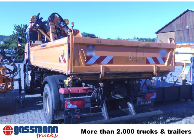 MAN TGS 18.320 4x4 BB, Winterdienstausstattung, Kran - Tippbil lastbil, Kranbil: bild 2 MAN TGS 18.320 4x4 BB, Winterdienstausstattung, Kran - Tippbil lastbil, Kranbil: bild 2