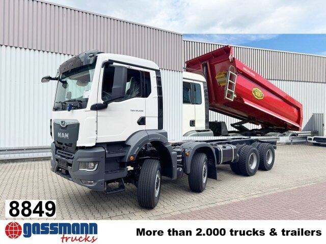 MAN TGS 35.480 8x8 BB CH, Meiller Stahlmulde 18m³ - Dumper: bild 1 MAN TGS 35.480 8x8 BB CH, Meiller Stahlmulde 18m³ - Dumper: bild 1