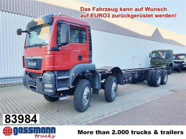 MAN TGS 41.480 8X6 BB - Chassi lastbil: bild 1 MAN TGS 41.480 8X6 BB - Chassi lastbil: bild 1