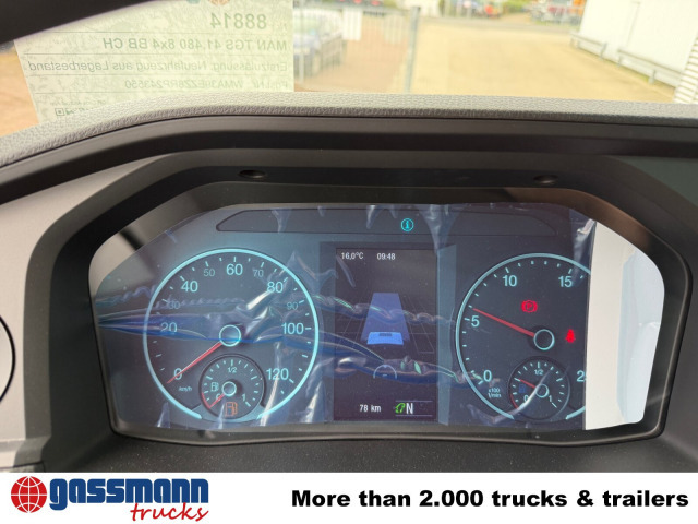 MAN TGS 41.480 8x4 BB CH, MEHRFACH VORHANDEN! - Chassi lastbil: bild 3 MAN TGS 41.480 8x4 BB CH, MEHRFACH VORHANDEN! - Chassi lastbil: bild 3