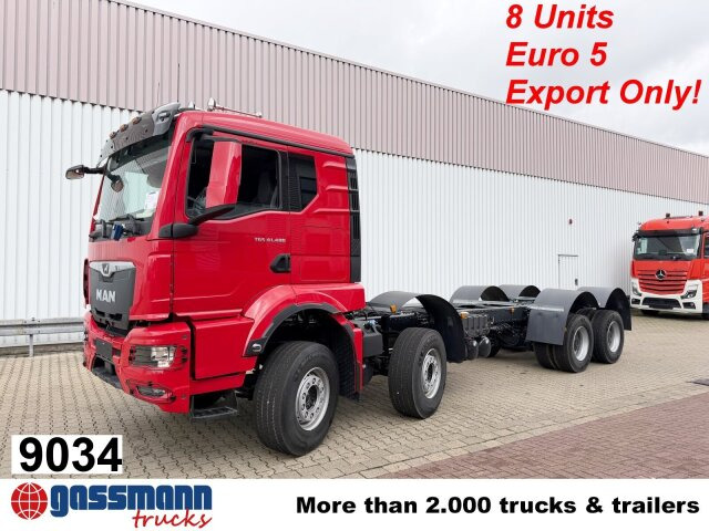MAN TGS 41.480 8x4 BB CH, MEHRFACH VORHANDEN! - Chassi lastbil: bild 1 MAN TGS 41.480 8x4 BB CH, MEHRFACH VORHANDEN! - Chassi lastbil: bild 1
