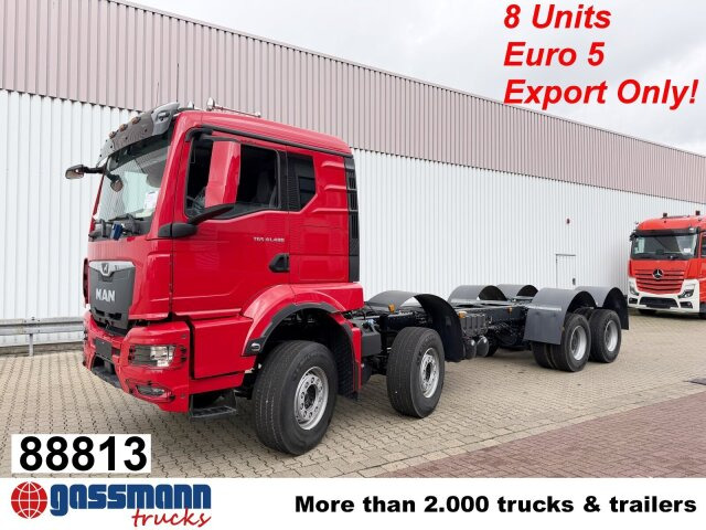MAN TGS 41.480 8x4 BB CH, MEHRFACH VORHANDEN! - Chassi lastbil: bild 1 MAN TGS 41.480 8x4 BB CH, MEHRFACH VORHANDEN! - Chassi lastbil: bild 1