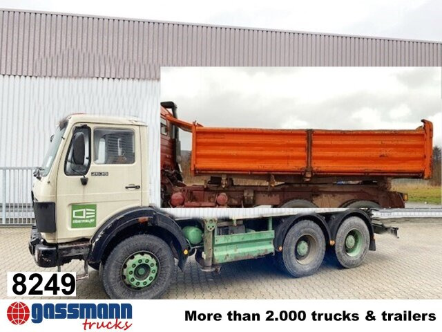 Mercedes-Benz 2635 6x4, V8-Motor - Tippbil lastbil: bild 1 Mercedes-Benz 2635 6x4, V8-Motor - Tippbil lastbil: bild 1
