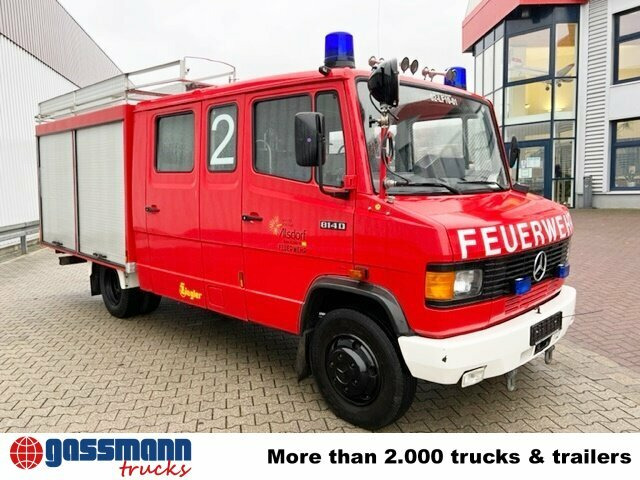Släck/ Räddningsvagn Mercedes-Benz 814 D 4x2 Doka, TLF 8: bild 9
