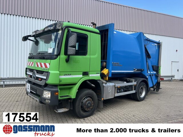 Mercedes-Benz Actros 2032 LA 4x4, Faun Variopress 310 ca. - Sopbil: bild 1 Mercedes-Benz Actros 2032 LA 4x4, Faun Variopress 310 ca. - Sopbil: bild 1