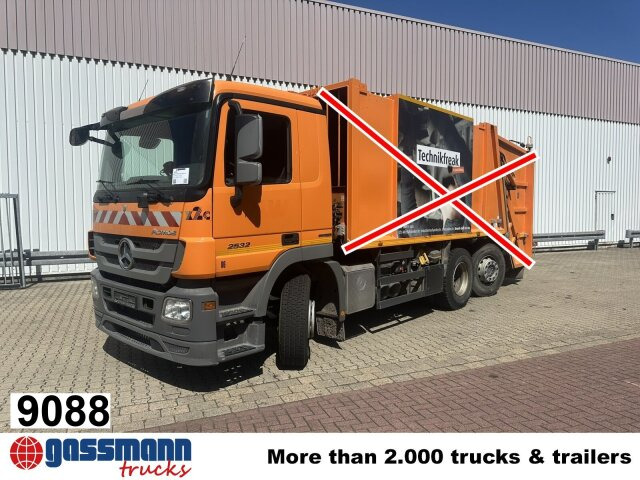 Mercedes-Benz Actros 2532/41 L 6x2, EEV, Lenkachse - Chassi lastbil: bild 1 Mercedes-Benz Actros 2532/41 L 6x2, EEV, Lenkachse - Chassi lastbil: bild 1