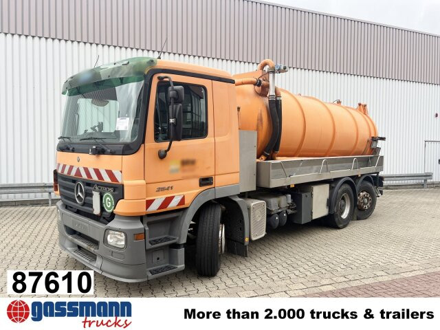 Mercedes-Benz Actros 2541 L 6x2, Lenkachse, Küller Saug- und - Sopmaskin: bild 1 Mercedes-Benz Actros 2541 L 6x2, Lenkachse, Küller Saug- und - Sopmaskin: bild 1