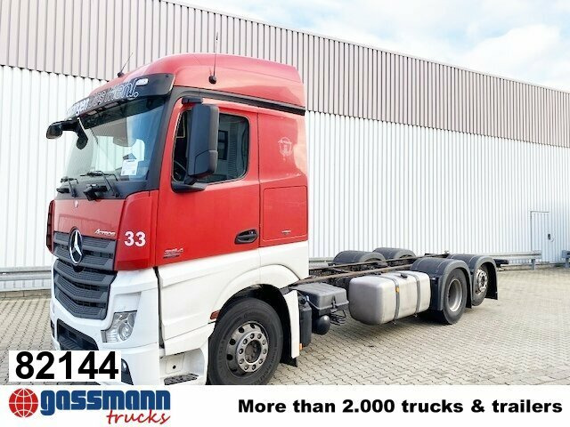 Mercedes-Benz Actros 2545 L 6x2, StreamSpace, Liftachse, - Chassi lastbil: bild 1 Mercedes-Benz Actros 2545 L 6x2, StreamSpace, Liftachse, - Chassi lastbil: bild 1