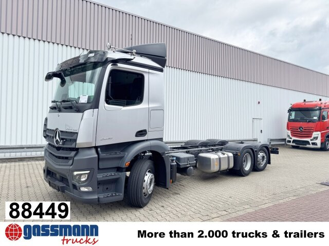 Mercedes-Benz Actros 2546 L 6x2, Retarder, Lenk-/Lift, LED, - Chassi lastbil: bild 1 Mercedes-Benz Actros 2546 L 6x2, Retarder, Lenk-/Lift, LED, - Chassi lastbil: bild 1