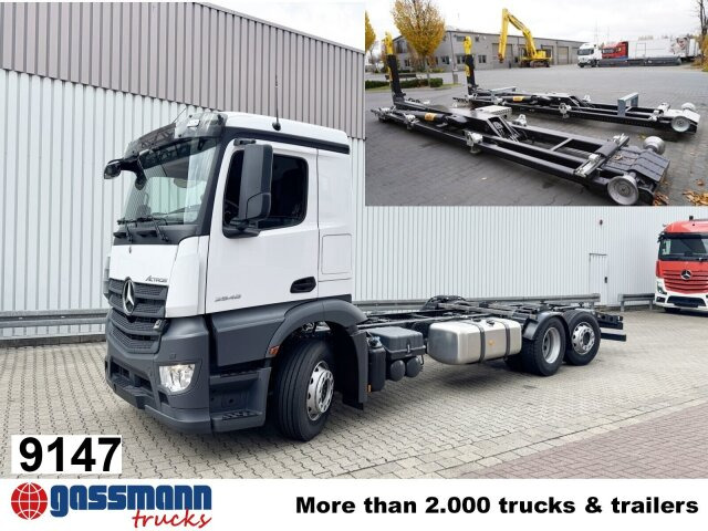 Mercedes-Benz Actros 2548 L 6x2, Retarder, Lenk-/Liftachse - Lastväxlare lastbil: bild 1 Mercedes-Benz Actros 2548 L 6x2, Retarder, Lenk-/Liftachse - Lastväxlare lastbil: bild 1