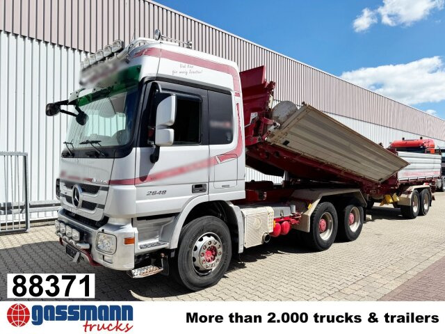 Mercedes-Benz Actros 2648 LK 6x4, Retarder, Bordmatik, - Tippbil lastbil: bild 1 Mercedes-Benz Actros 2648 LK 6x4, Retarder, Bordmatik, - Tippbil lastbil: bild 1